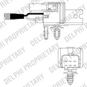 ES1092312B1 Delphi sonda lambda, sensor de oxigênio