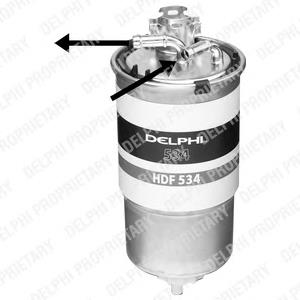 HDF534 Delphi filtro de combustível