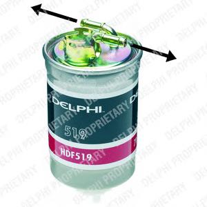 HDF519 Delphi filtro de combustível
