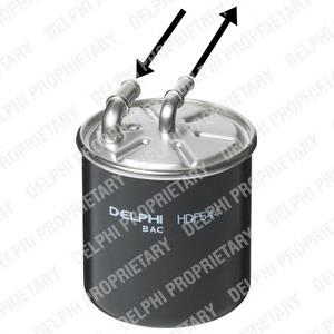 Купить HDF544 Delphi Фильтр-отстойник топлива грубой очистки