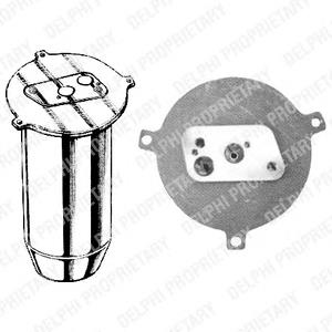 TSP0175085 Delphi tanque de recepção do secador de aparelho de ar condicionado