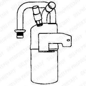 TSP0175329 Delphi tanque de recepção do secador de aparelho de ar condicionado