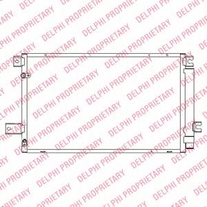 TSP0225658 Delphi radiador de aparelho de ar condicionado