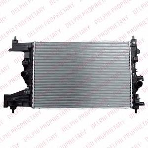 TSP0524047 Delphi radiador de esfriamento de motor