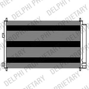 TSP0225627 Delphi radiador de aparelho de ar condicionado