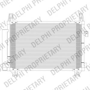 TSP0225626 Delphi radiador de aparelho de ar condicionado