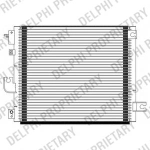 TSP0225599 Delphi radiador de aparelho de ar condicionado