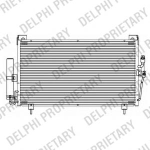 TSP0225614 Delphi radiador de aparelho de ar condicionado