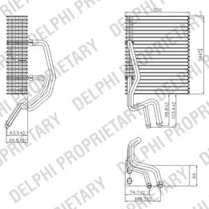 Vaporizador de aparelho de ar condicionado 7701205748 Renault (RVI)