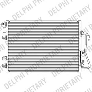 TSP0225620 Delphi radiador de aparelho de ar condicionado