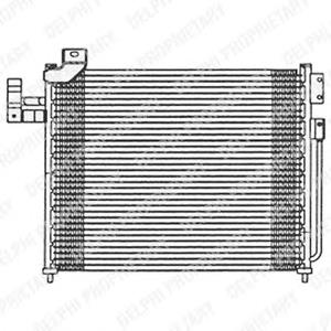 TSP0225475 Delphi радиатор кондиционера