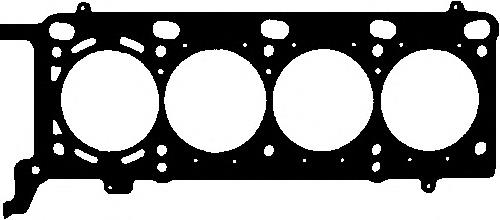 268.160 Elring прокладка головки блока цилиндров (гбц левая)