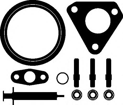 716.280 Elring vedante de turbina, kit de montagem