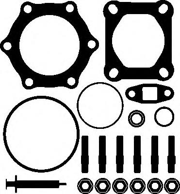 228 TA 17808 000 Mahle Original vedante de turbina, kit de montagem