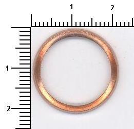 297170 Elring кольцо (шайба форсунки инжектора посадочное)
