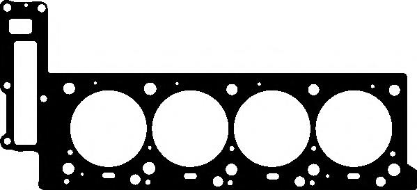 535.740 Elring прокладка головки блока цилиндров (гбц левая)