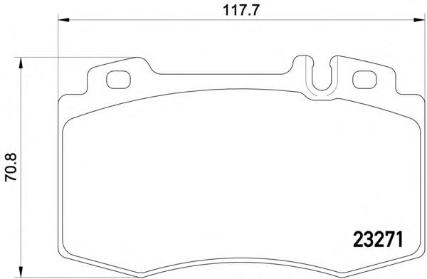 Колодки HELLA-PAGID T1325 цена, от 28.15 USD