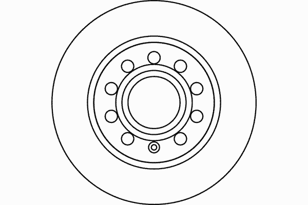 54209pro HELLA-PAGID диск тормозной задний
