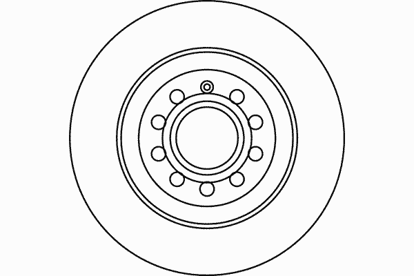 Купить 54325 HELLA-PAGID Диск тормозной задний