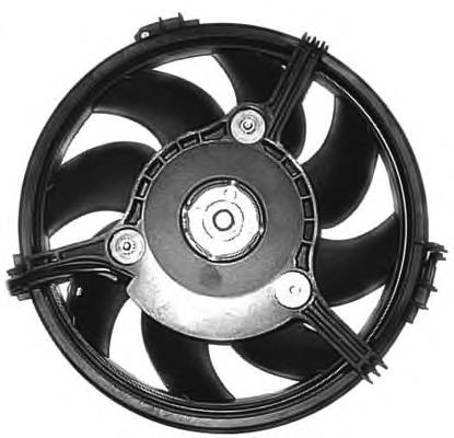 8DO959455D VAG ventilador elétrico de esfriamento montado (motor + roda de aletas)