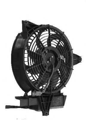 Difusor do radiador de aparelho de ar condicionado, montado com roda de aletas e o motor LE617 Beru