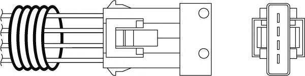 OPH019 Beru sonda lambda, sensor de oxigênio