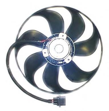 LE037 Beru ventilador elétrico de esfriamento montado (motor + roda de aletas)