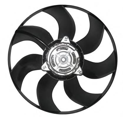 LE021 Beru ventilador elétrico de esfriamento montado (motor + roda de aletas)