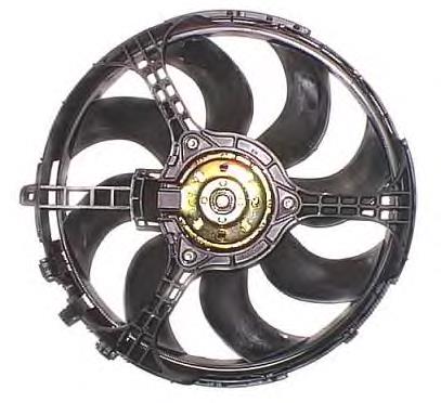 MTC032AX Magneti Marelli ventilador elétrico de esfriamento montado (motor + roda de aletas)