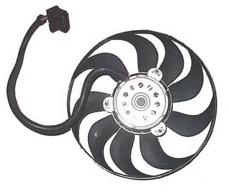 LE005 Beru ventilador elétrico de esfriamento montado (motor + roda de aletas direito)