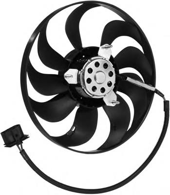 LE040 Beru ventilador elétrico de esfriamento montado (motor + roda de aletas)