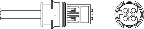 OPH046 Beru sonda lambda, sensor de oxigênio depois de catalisador