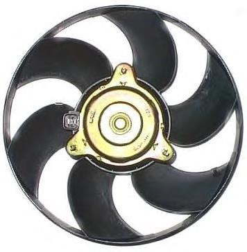 MTC372AX Magneti Marelli ventilador elétrico de esfriamento montado (motor + roda de aletas)