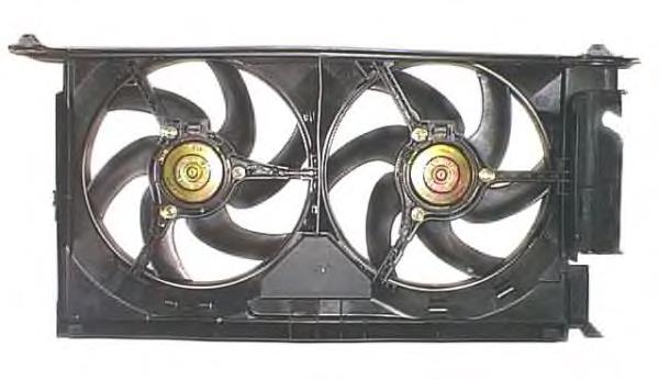Difusor do radiador de esfriamento, montado com motor e roda de aletas CFF269000P Mahle Original