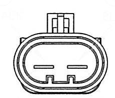Ventilador elétrico de esfriamento montado (motor + roda de aletas) LE069 Beru