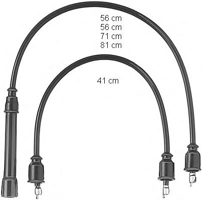 S18 Janmor fios de alta voltagem, kit