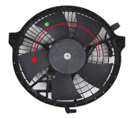 LE090 Beru ventilador elétrico de intercooler montado (motor + roda de aletas)