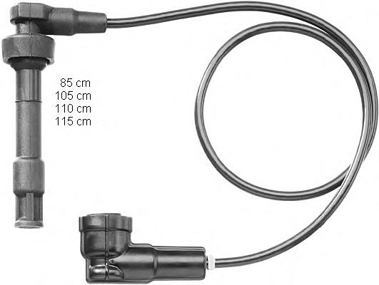 ZEF1188 Beru Провода высоковольтные