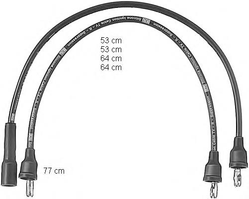 ZEF570 Beru fios de alta voltagem, kit