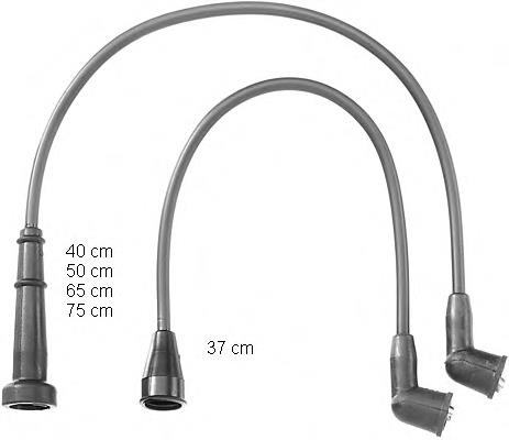 Fios de alta voltagem, kit ZEF894 Beru