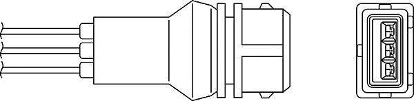 OZH047 Beru sonda lambda, sensor de oxigênio