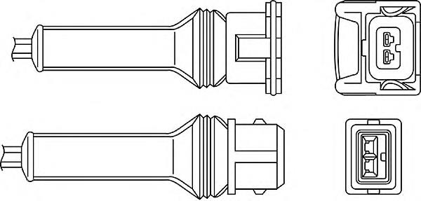 Sonda lambda, sensor de oxigênio OZH055 Beru