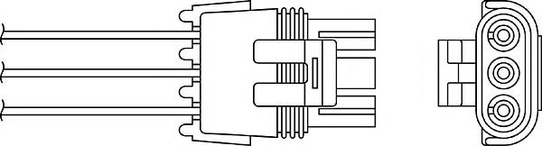 OZH028 Beru sonda lambda, sensor de oxigênio até o catalisador