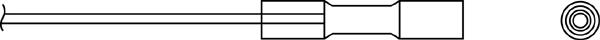 J0854136 Chrysler sonda lambda, sensor de oxigênio