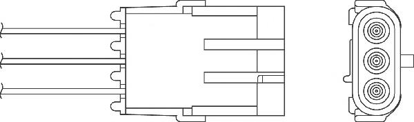 OZH160 Beru sonda lambda, sensor de oxigênio