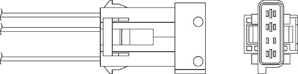 OZH154 Beru sonda lambda, sensor de oxigênio até o catalisador