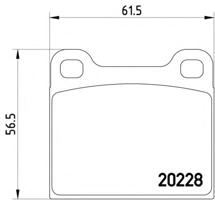 Тормозные колодки HELLA-PAGID T0449