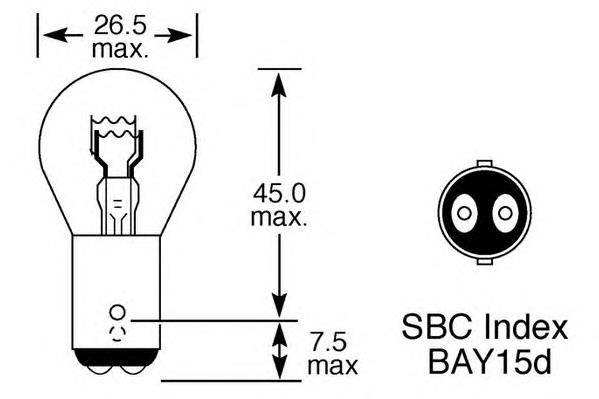 Lâmpada de pisca-pisca Toyota Corolla E12U