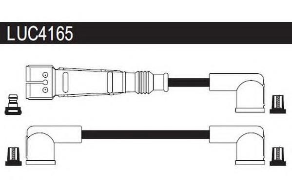 LUC4165 Lucas fios de alta voltagem, kit