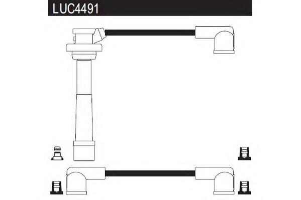 LUC4491 Lucas fios de alta voltagem, kit